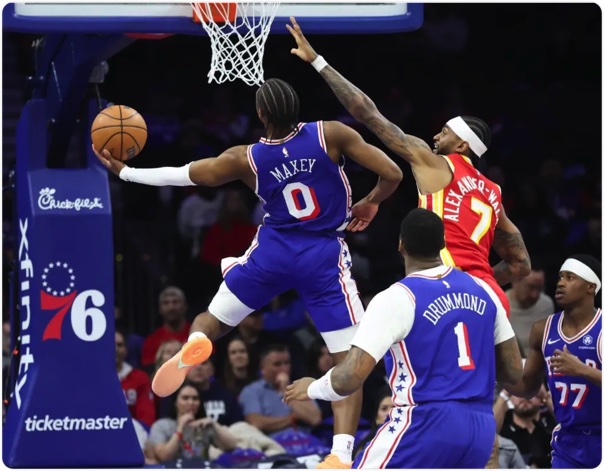 02月20日 NBA常规赛 老鹰vs76人 全场录像回放