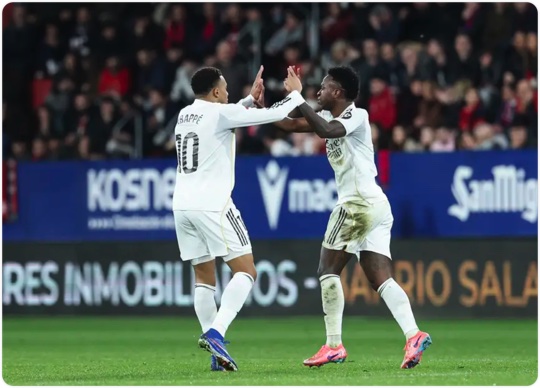 02月22日 西甲第25轮 奥萨苏纳vs皇家马德里 全场录像回放