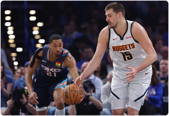 02月28日 NBA常规赛 掘金vs雷霆 全场录像回放