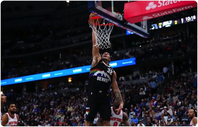 03月07日 NBA常规赛 尼克斯vs掘金 全场录像回放