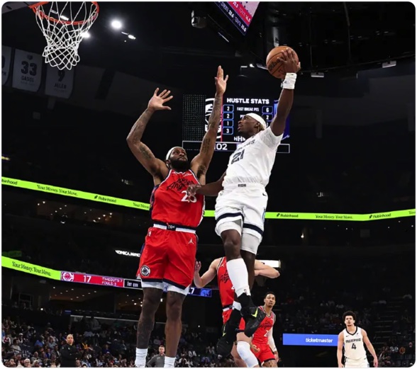 03月08日 NBA常规赛 快船vs灰熊 全场录像回放